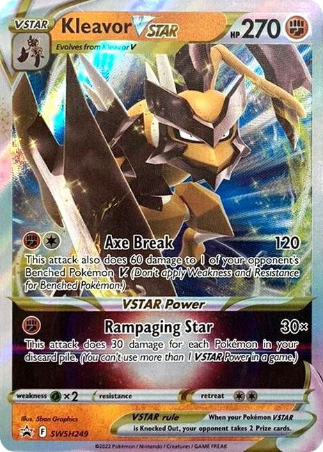 0249 Kleavor VSTAR - SWSH249 Promo Sword & Shield Promo Cards