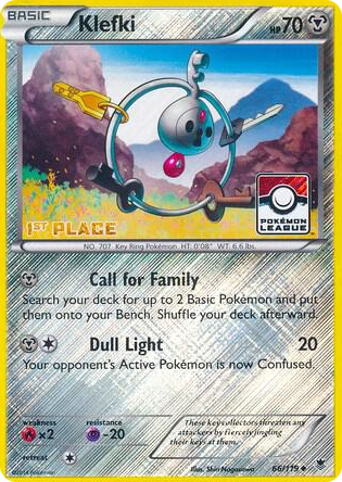 0066 Klefki - 66/119 (Pokemon League) [1st Place] Promo League & Championship Cards