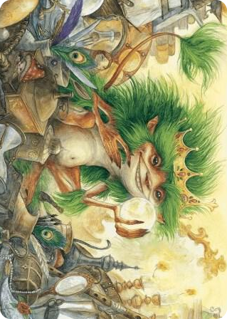 0050 Knickknack Ouphe Art Card S Art Series: Wilds of Eldraine