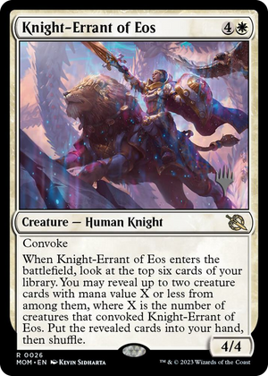 0026 Knight-Errant of Eos R Promo Pack: March of the Machine