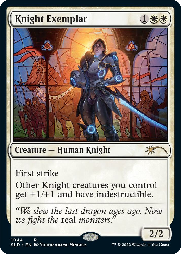 1044 Knight Exemplar (1044) R Secret Lair Drop Series