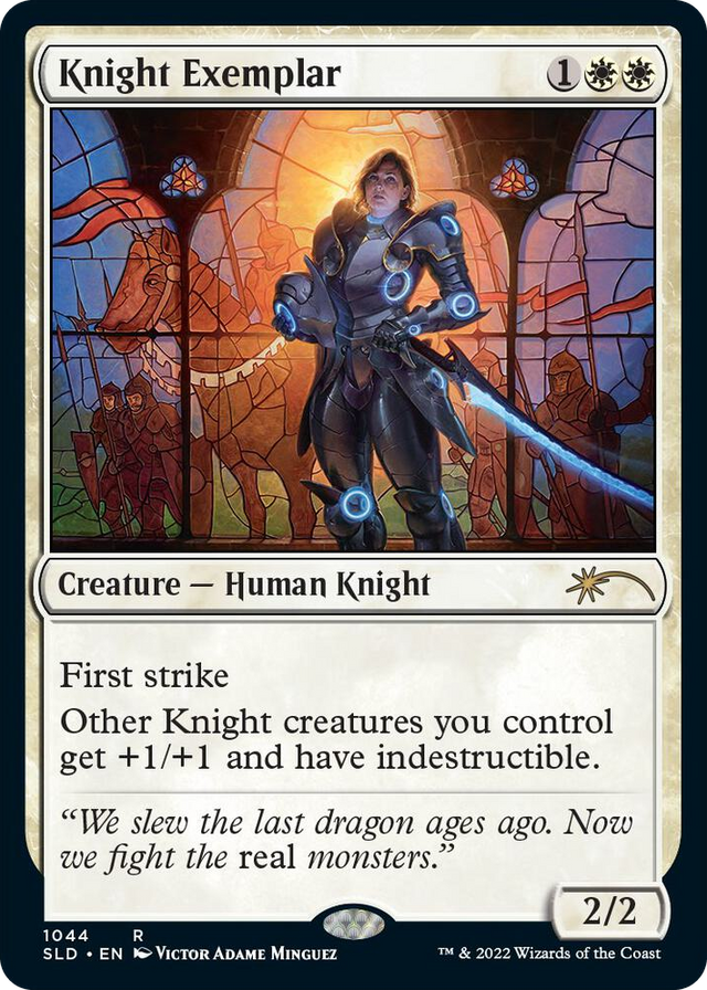 1044 Knight Exemplar (1044) R Secret Lair Drop Series