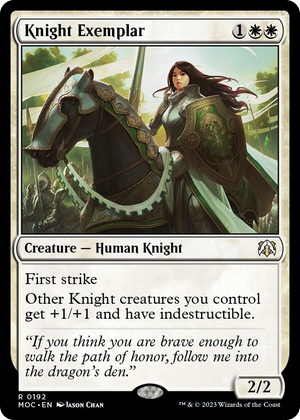0192 Knight Exemplar R Commander: March of the Machine