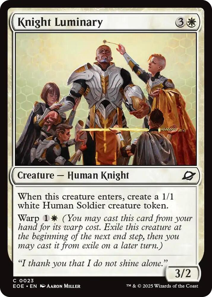 0023 Knight Luminary C Edge of Eternities