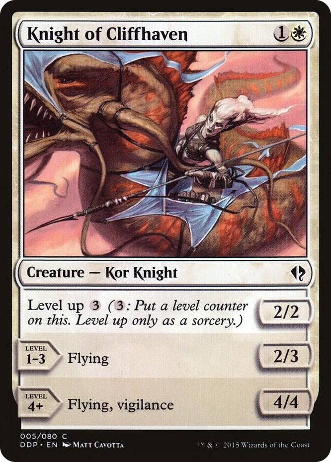 0005 Knight of Cliffhaven C Duel Decks: Zendikar vs. Eldrazi