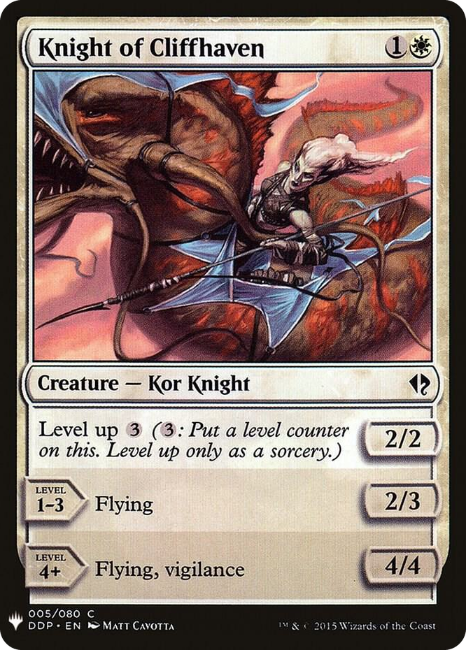 Knight of Cliffhaven #5 C - The List Reprints Pokemon card