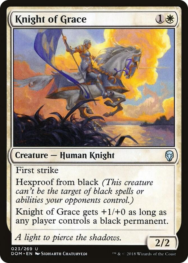 0023 Knight of Grace U Dominaria