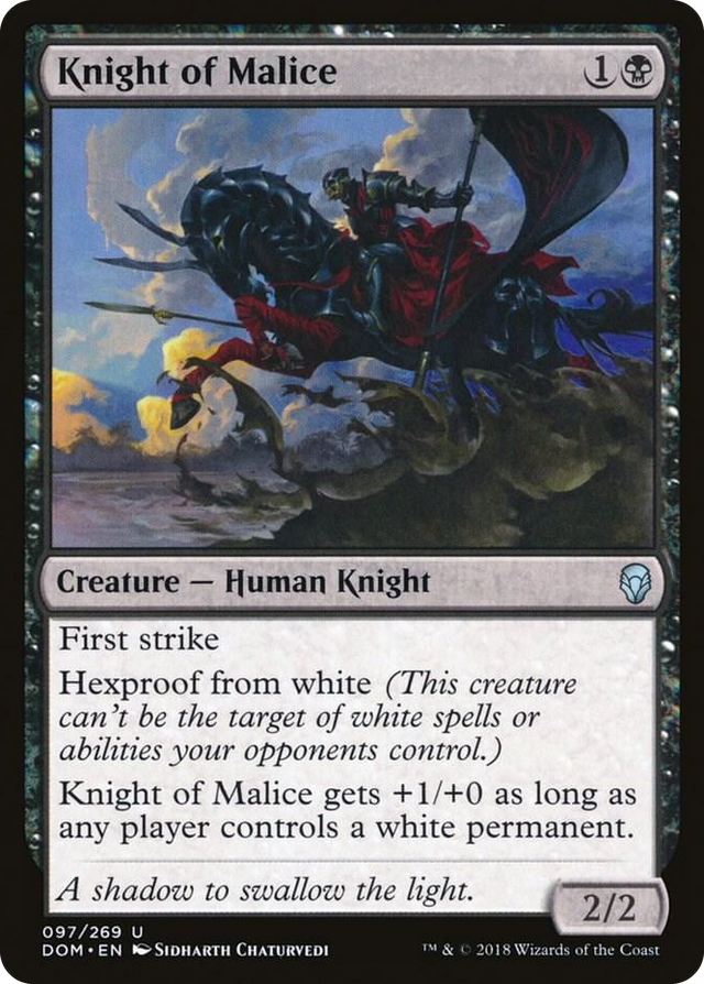 0097 Knight of Malice U Dominaria