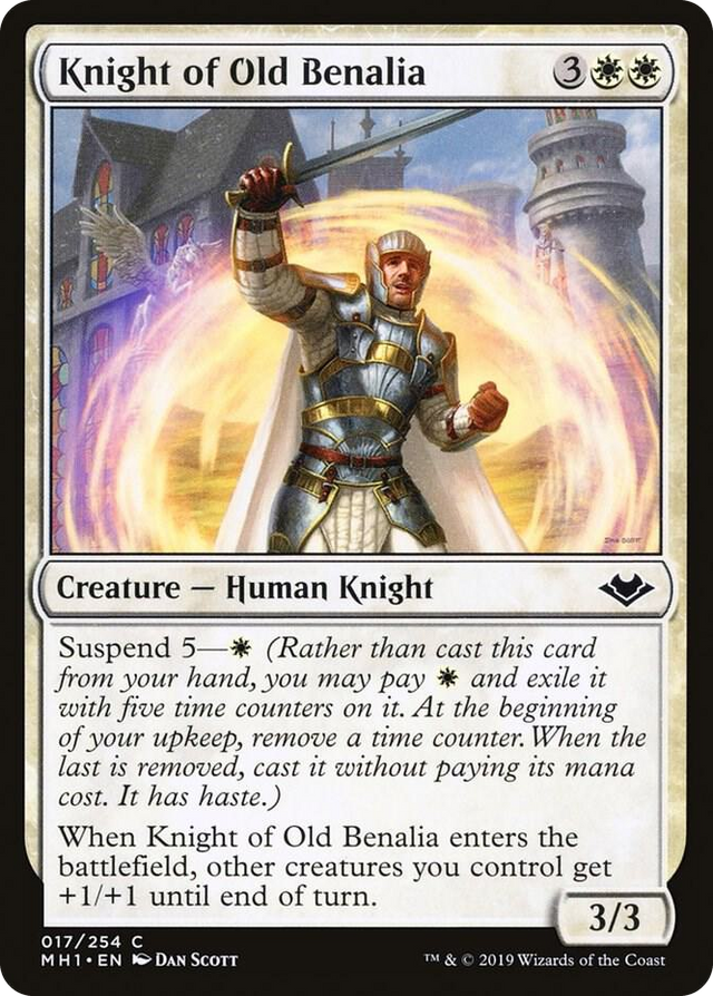 0017 Knight of Old Benalia C Modern Horizons