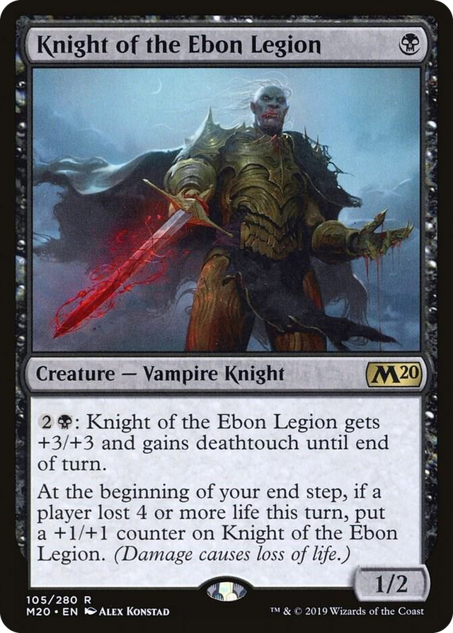 0105 Knight of the Ebon Legion R Core Set 2020