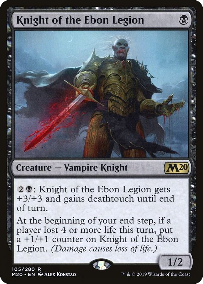 0105 Knight of the Ebon Legion R Core Set 2020