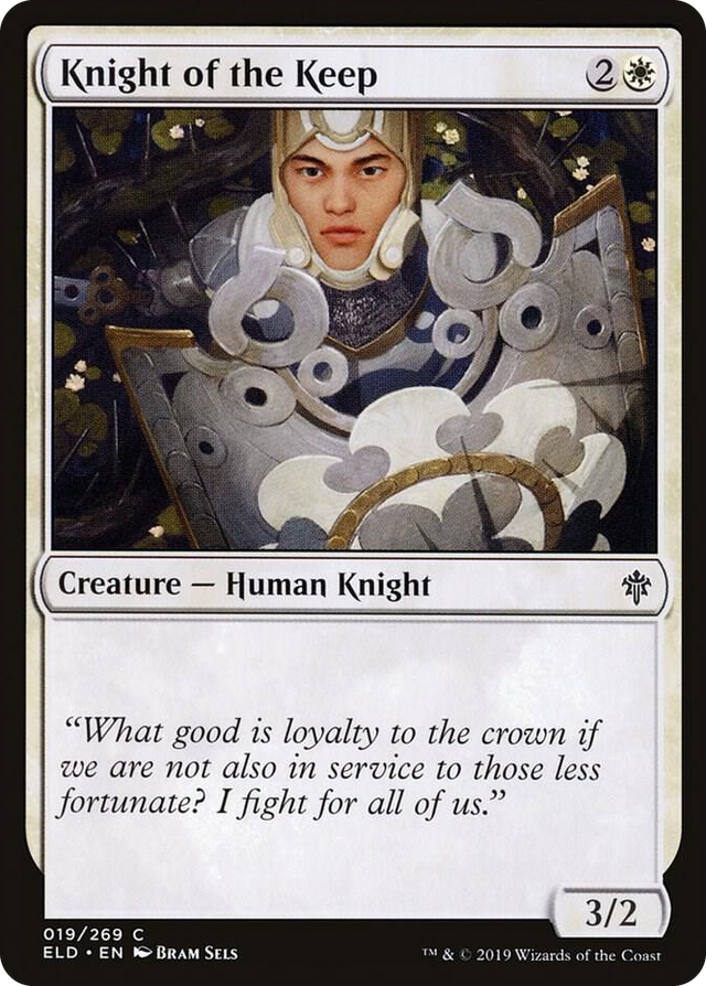 0019 Knight of the Keep C Throne of Eldraine