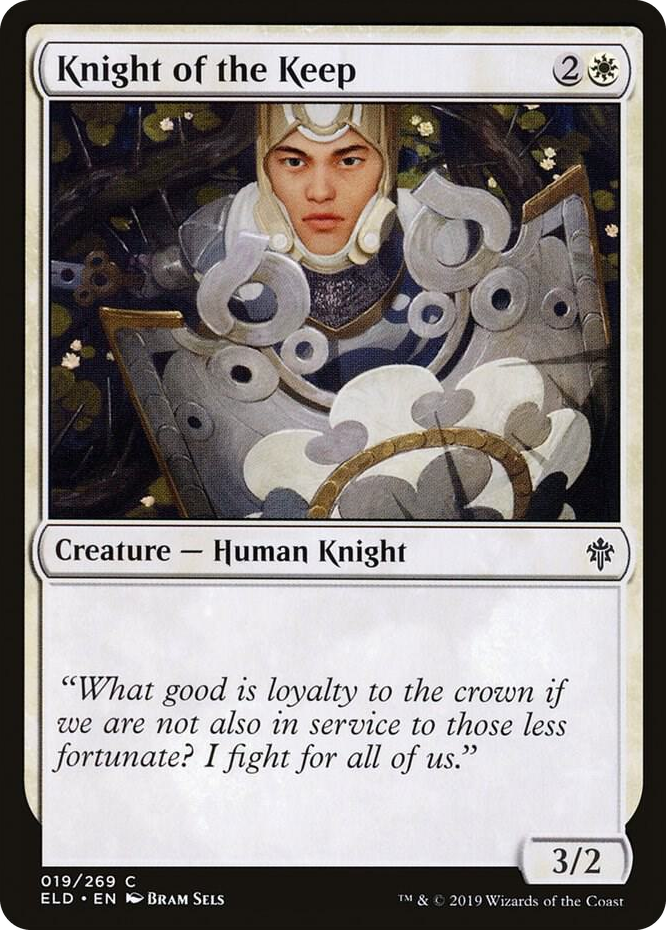 0019 Knight of the Keep C Throne of Eldraine