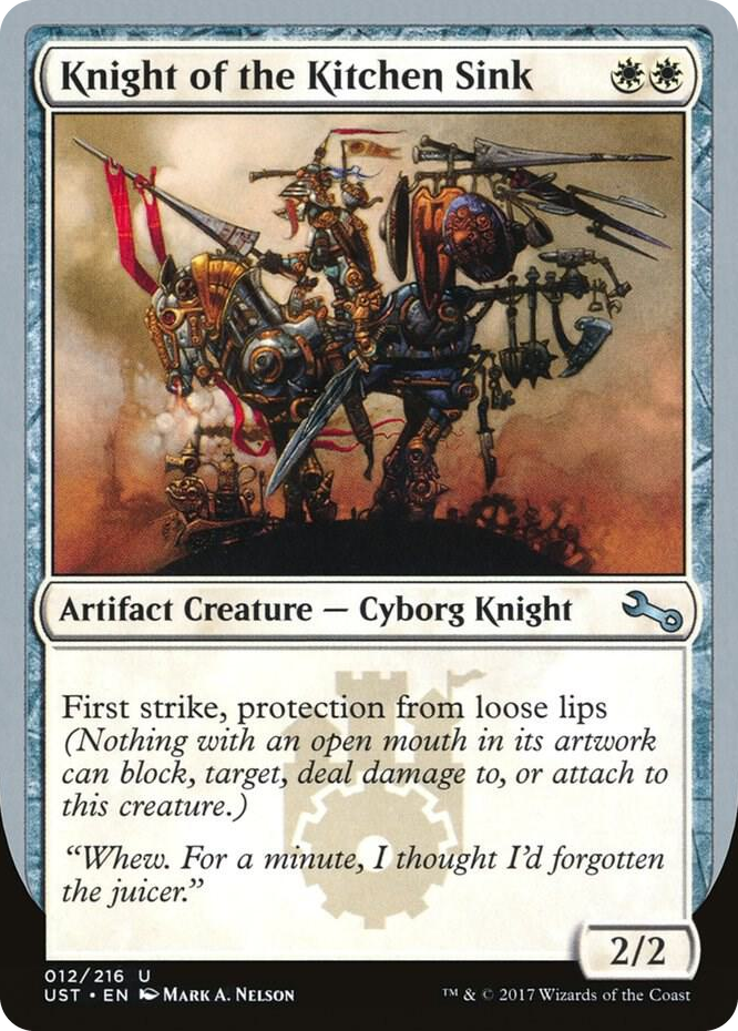 0012 Knight of the Kitchen Sink (C) U Unstable