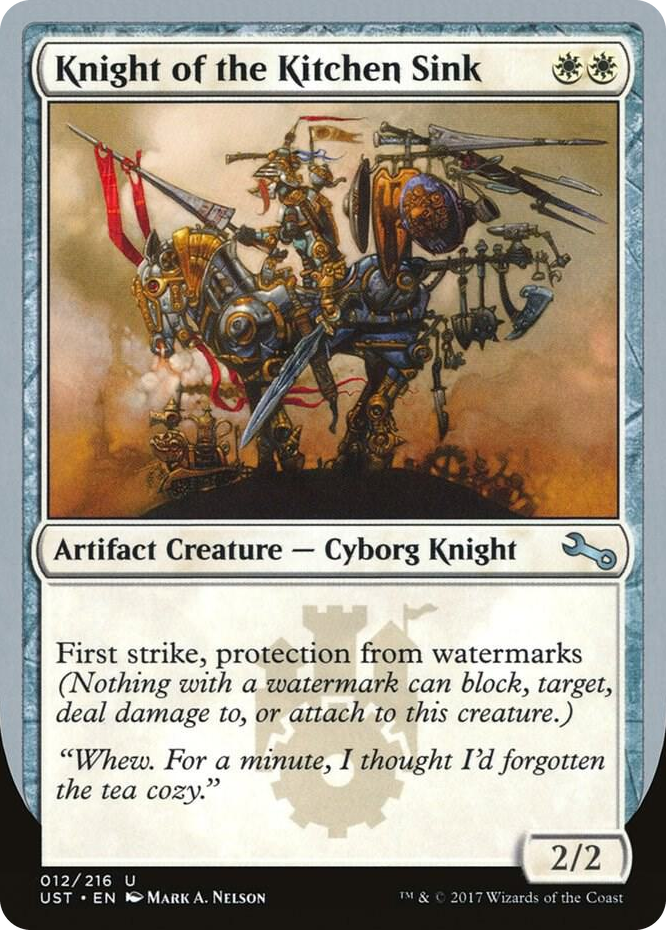 0012 Knight of the Kitchen Sink (F) U Unstable