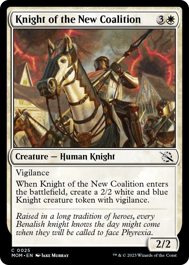 0025 Knight of the New Coalition C March of the Machine