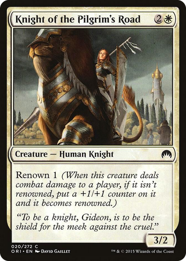 0020 Knight of the Pilgrim's Road C Magic Origins