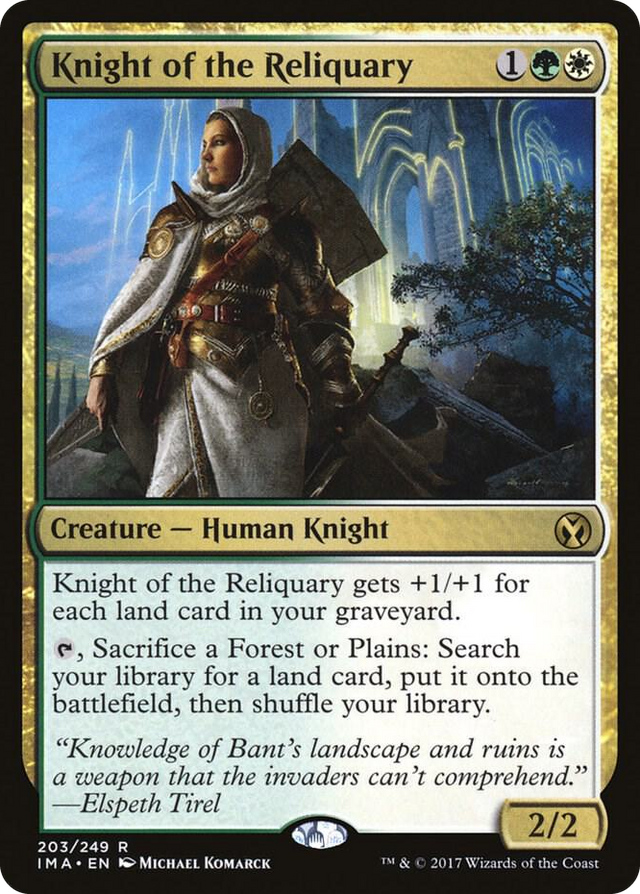 0203 Knight of the Reliquary R Iconic Masters