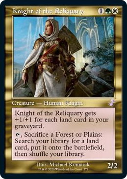 0379 Knight of the Reliquary S Time Spiral: Remastered