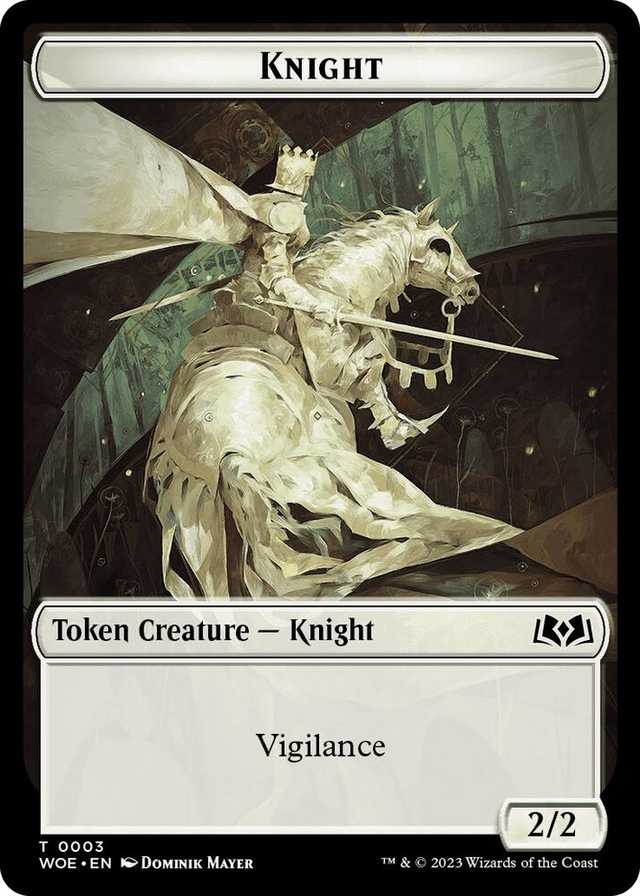 0003 Knight Token T Wilds of Eldraine