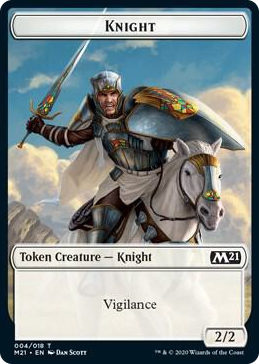 0004 Knight Token T Core Set 2021