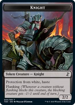 0005 Knight Token T Time Spiral: Remastered