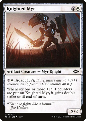 0017 Knighted Myr C Modern Horizons 2