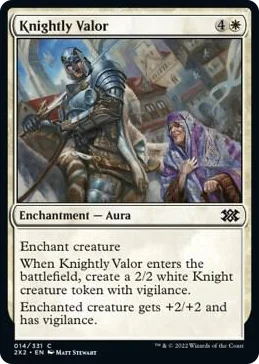 0014 Knightly Valor C Double Masters 2022