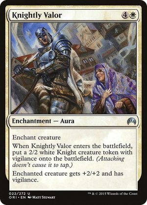 0022 Knightly Valor U Magic Origins