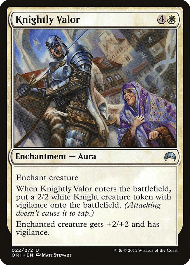 0022 Knightly Valor U Magic Origins