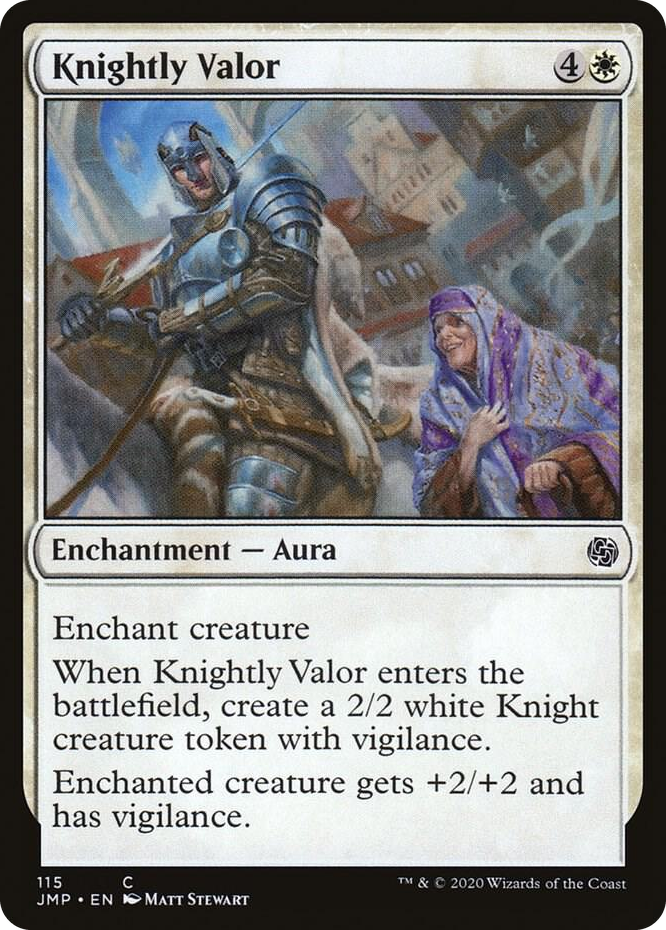 0115 Knightly Valor C Jumpstart