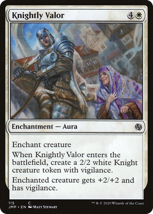 0115 Knightly Valor C Jumpstart