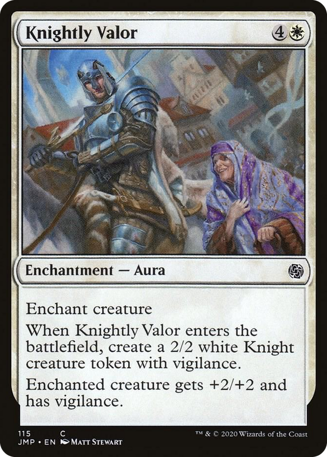 0115 Knightly Valor C Jumpstart