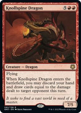 0082 Knollspine Dragon R Magic Game Night: Free-For-All