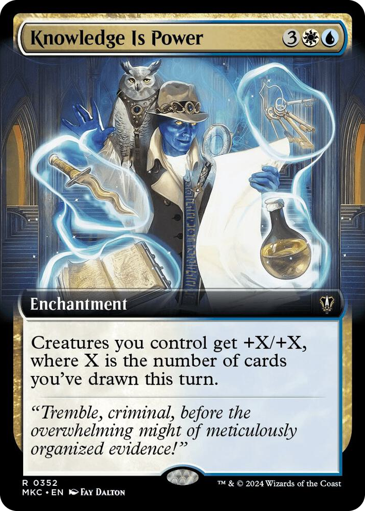0352 Knowledge is Power (Extended Art) R Commander: Murders at Karlov Manor