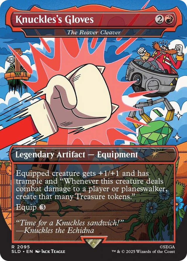 2095 Knuckles's Gloves - The Reaver Cleaver R Secret Lair Drop Series