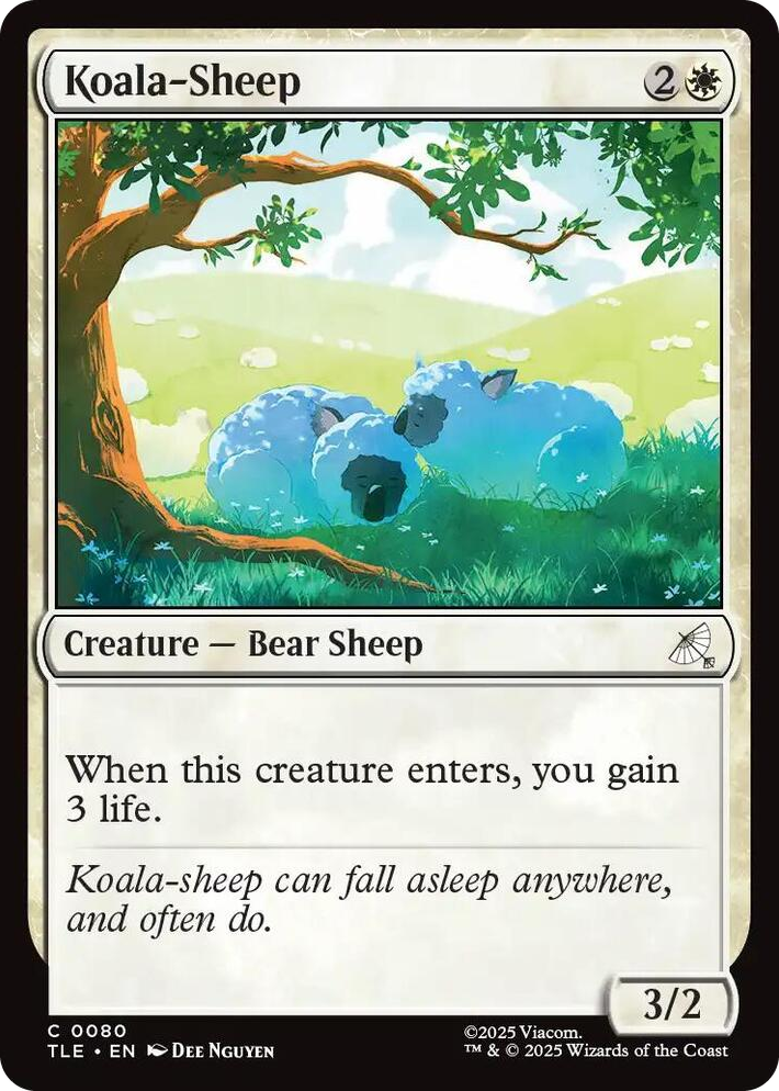 0080 Koala-Sheep C The Last Airbender: Eternal-Legal