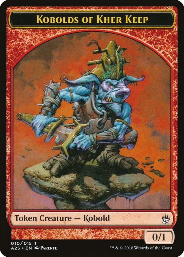 0010 Kobolds of Kher Keep Token (010) T Masters 25