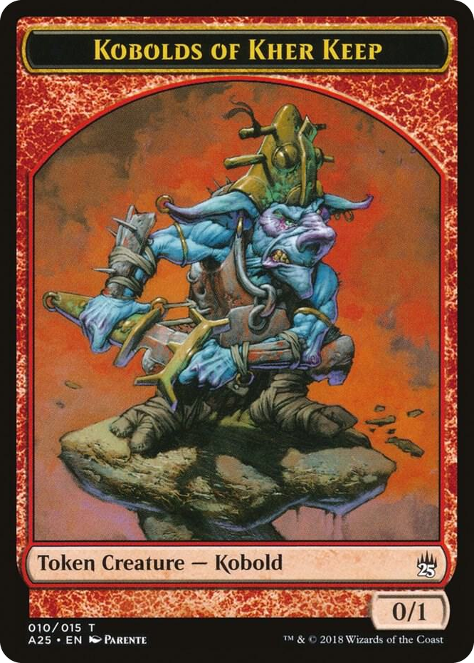 0010 Kobolds of Kher Keep Token (010) T Masters 25