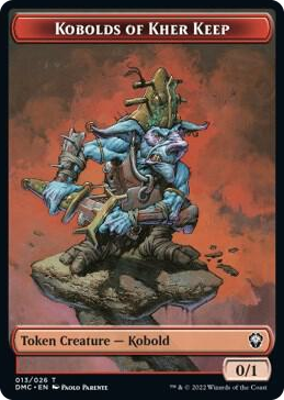0013 Kobolds of Kher Keep Token T Commander: Dominaria United
