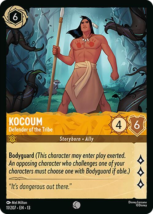 Kocoum - Defender of the Tribe #11 Common - Attack of the Vine! Pokemon card