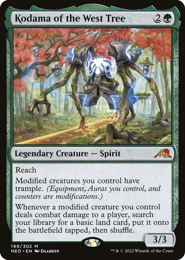 0199 Kodama of the West Tree M Kamigawa: Neon Dynasty