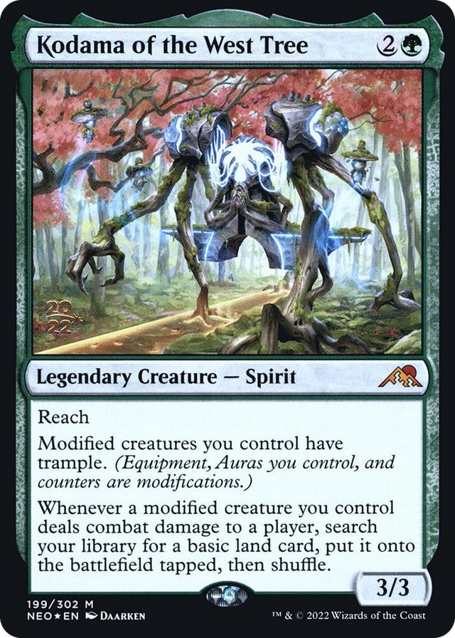 0199 Kodama of the West Tree M Prerelease Cards