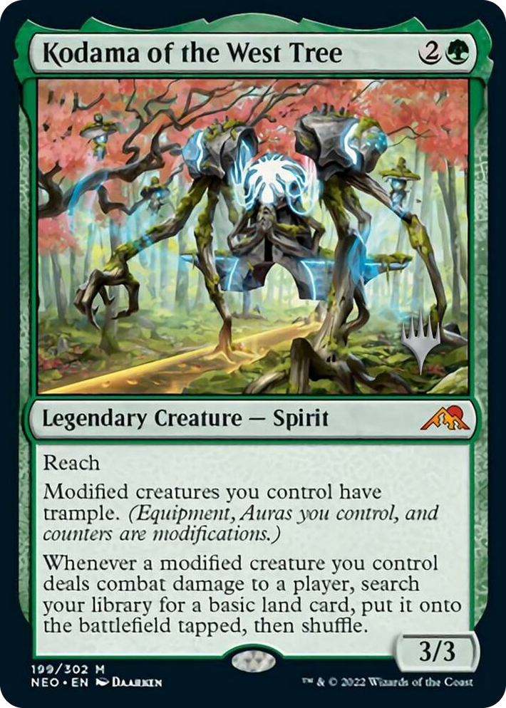 0199 Kodama of the West Tree M Promo Pack: Kamigawa: Neon Dynasty