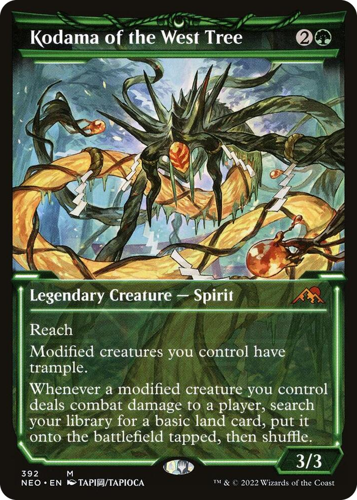 0392 Kodama of the West Tree (Showcase) M Kamigawa: Neon Dynasty