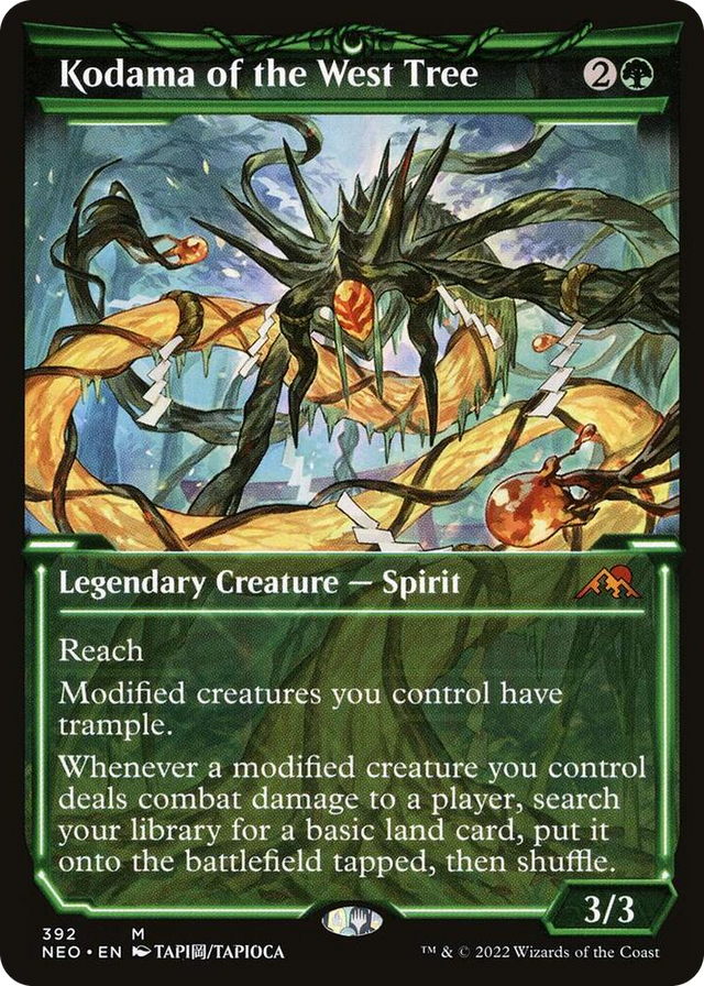 0392 Kodama of the West Tree (Showcase) M Kamigawa: Neon Dynasty