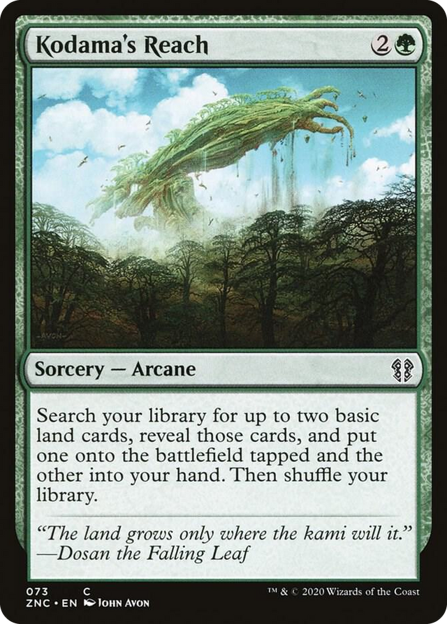 0073 Kodama's Reach C Commander: Zendikar Rising