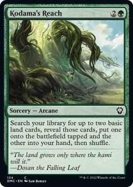 0134 Kodama's Reach C Commander: Dominaria United
