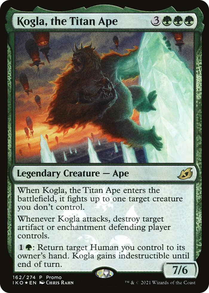 Kogla, the Titan Ape #162 P - Media Promos Pokemon card