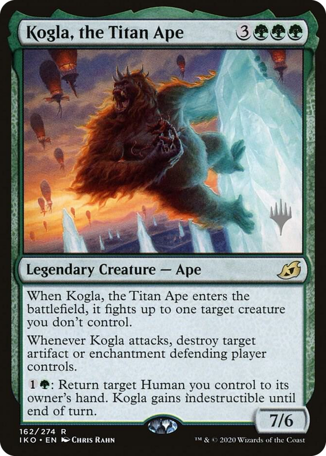 0162 Kogla, the Titan Ape R Promo Pack: Ikoria